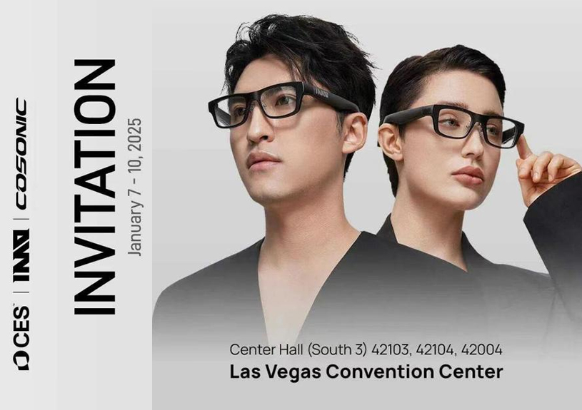 9001cc金沙以诚为本智能携 AR 智能眼镜闪灼美国CES